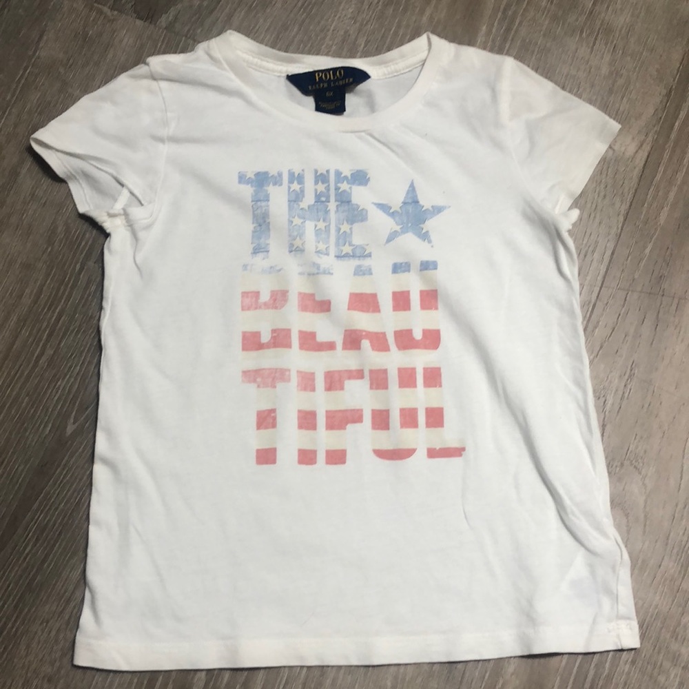 Polo Ralph Lauren girls T-shirt size 6